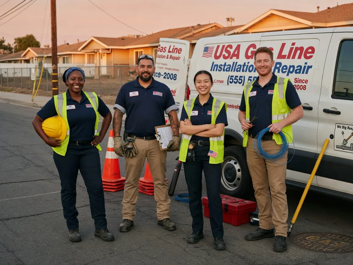 Gas Line Installation company in Underwood, ND